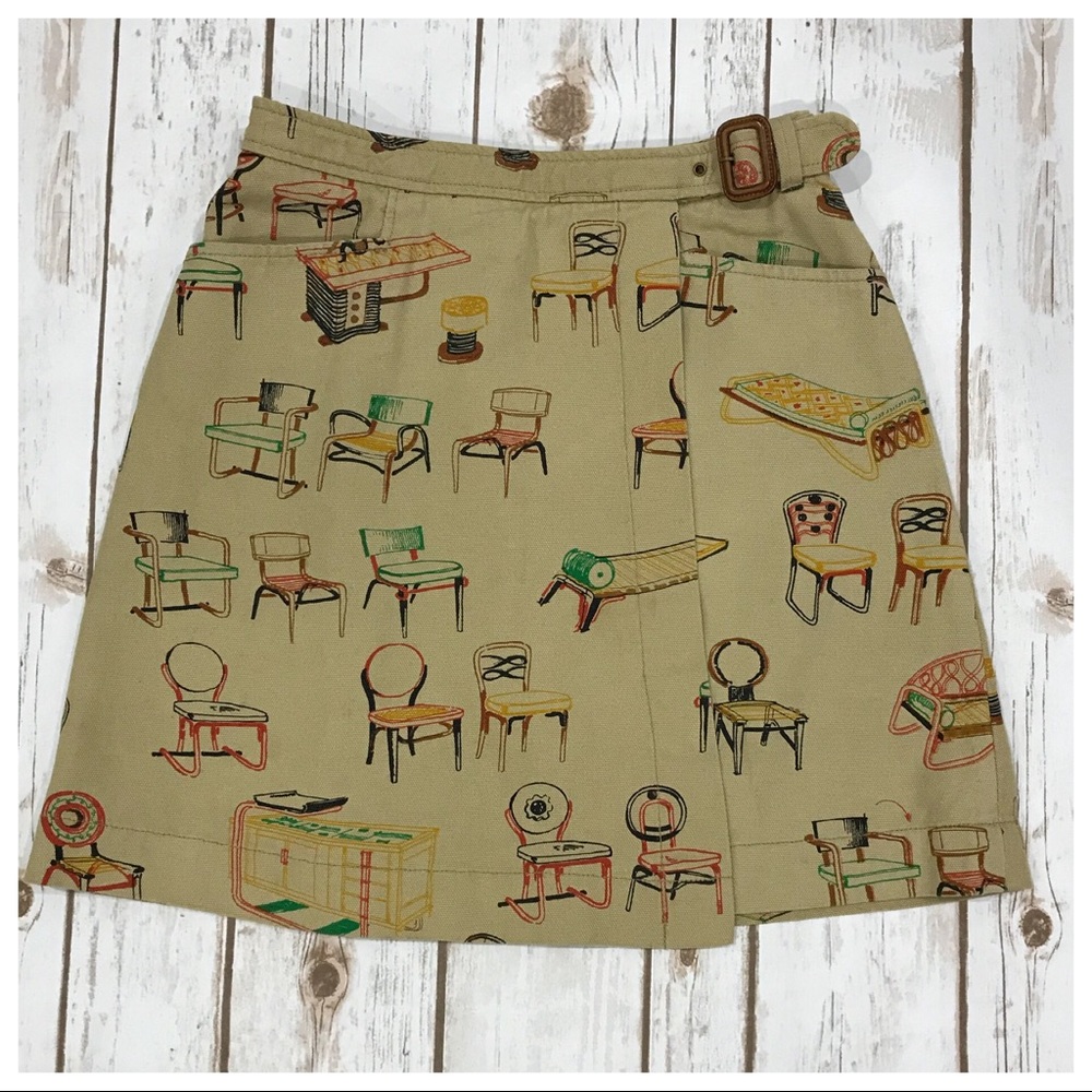 Anthropologie’s Chair motif skirt by Sitwell